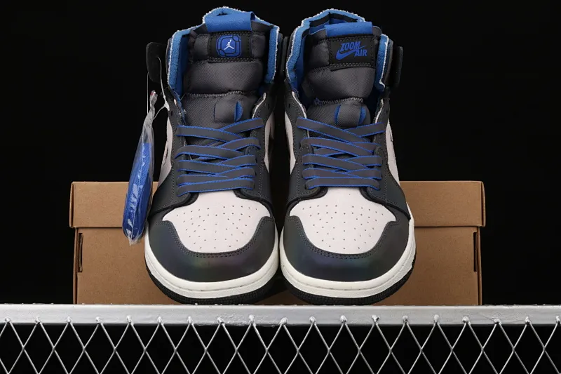 All categories Air Jordan Jordan series basketball shoes Air Jordan 1 High Z version LPL x Air Jordan 1 Zoom Comfort "Iridescent" AJ1 Joe 1 joint model League of Legends theme basketball shoes DD1453-001